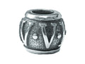 Zable™ Sterling Silver Roman Numerals Spacer Bead / Charm