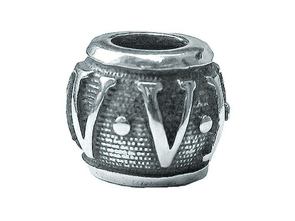Zable™ Sterling Silver Roman Numerals Spacer Bead / Charm