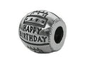 Zable™ Sterling Silver Happy Birthday Bead / Charm