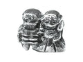Zable™ Sterling Silver Boy-Girl Bead / Charm