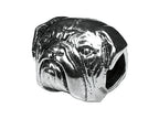 Zable™ Sterling Silver Bulldog Compatible Bead / Charm
