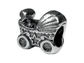 Zable™ Sterling Silver Baby Carriage Bead / Charm