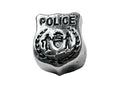 Zable™ Sterling Silver Police Badge Bead / Charm