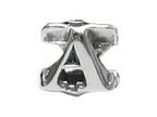 Zable™ Sterling Silver Open Initial A Bead / Charm