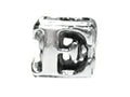 Zable™ Sterling Silver Open Initial E Bead / Charm