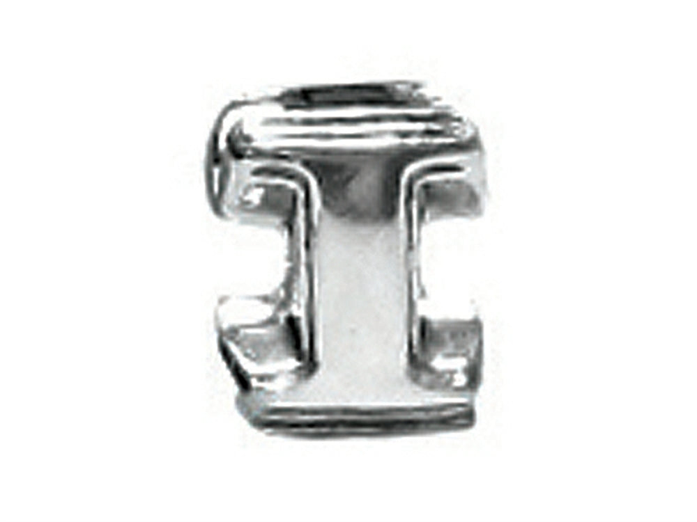 Zable™ Sterling Silver Open Initial I Bead / Charm