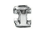 Zable™ Sterling Silver Open Initial I Bead / Charm