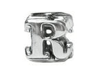Zable™ Sterling Silver Open Initial R Compatible Bead / Charm