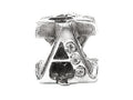 Zable™ Sterling Silver CZ Initial A Bead / Charm