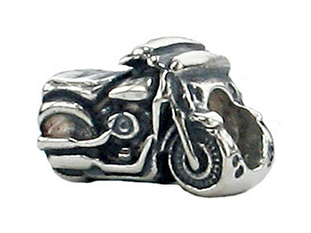 Zable™ Sterling Silver Motorcycle Compatible Bead / Charm