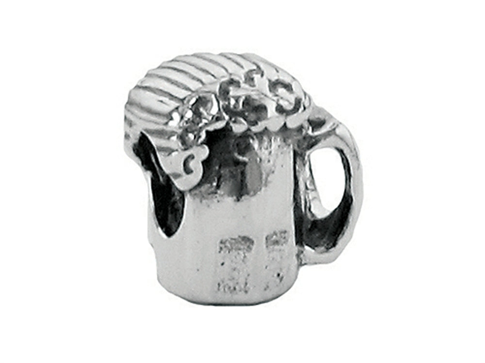 Zable™ Sterling Silver Beer Mug Compatible Bead / Charm