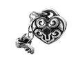 Zable™ Sterling Silver Key To My Heart Dangle Bead / Charm