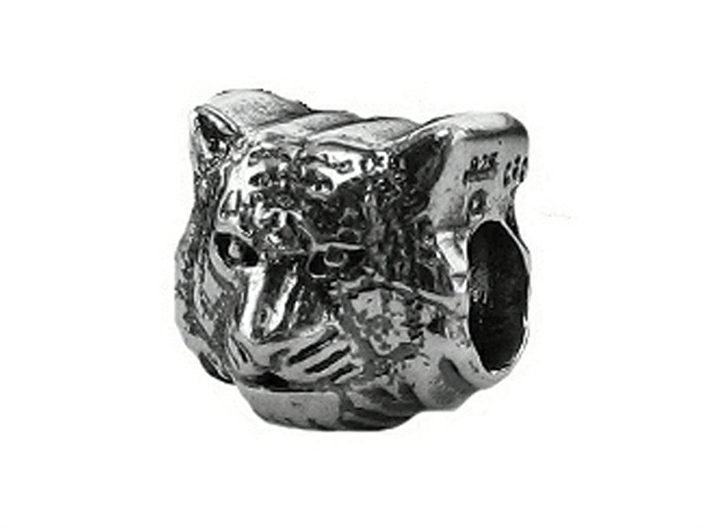 Zable™ Sterling Silver Mascot Tiger 1922 Bead / Charm