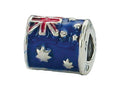 Zable™ Sterling Silver Australia Flag 1934 Compatible Bead / Charm