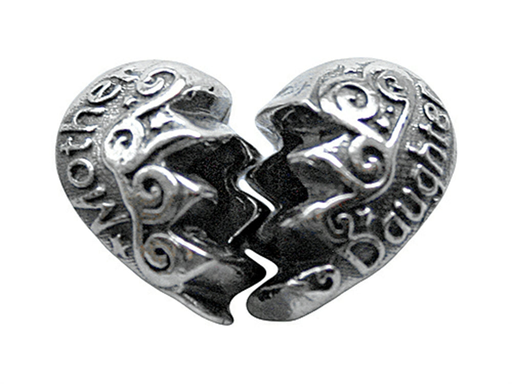 Zable™ Sterling Silver Mother/Daughter Breakapart Bead / Charm