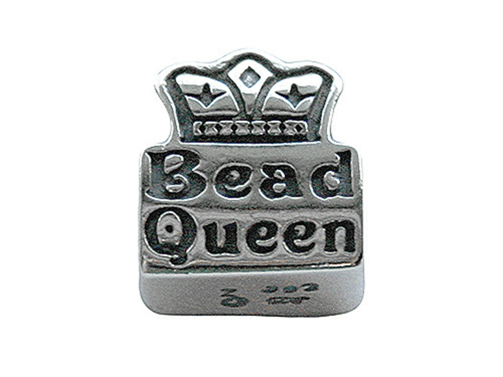 Zable™ Sterling Silver Bead Queen Bead / Charm