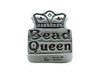 Zable™ Sterling Silver Bead Queen Bead / Charm