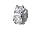 Zable™ Sterling Silver Engagement Ring Compatible Bead / Charm