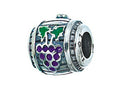 Zable™ Sterling Silver Wine Barrel Compatible Bead / Charm