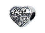 Zable™ Sterling Silver Granddaughter Compatible Bead / Charm