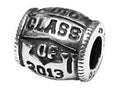 Zable™ Sterling Silver Class Of 2013 Bead / Charm