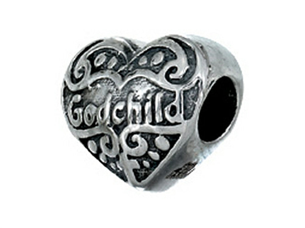 Zable™ Sterling Silver God Child Compatible Bead / Charm