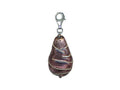 Zable™ Purple Drop with Silver Accents with Clip Bead / Charm