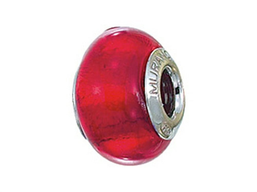 Zable™ Sterling Silver Murano Glass Birth Month July Bead / Charm