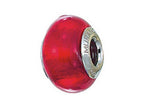 Zable™ Sterling Silver Murano Glass Birth Month July Bead / Charm