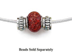 Zable™ Sterling Silver 2mm Round Omega Necklace 16 inches for use with Beads