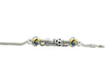 Zable™ Sterling Silver Sports Theme Bracelet with 7 Beads