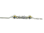 Zable™ Sterling Silver Sports Theme Bracelet with 7 Beads