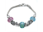 Zable™ Sterling Silver Baby Shower Theme Bracelet with 7 Beads