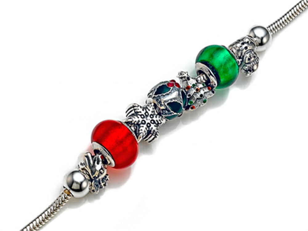 Zable™ Christmas Theme 8 inches Bracelet Bead / Charm