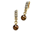 Carlo Viani® South Sea Brown Cultured Pearl Earrings