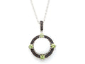 Carlo Viani® White Abalone Pendant Necklace
