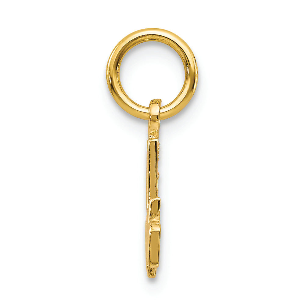 FJC Finejewelers 14k Yellow Gold #1 Grandpa Charm