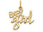 FJC Finejewelers 14k Yellow Gold Baby Girl Charm