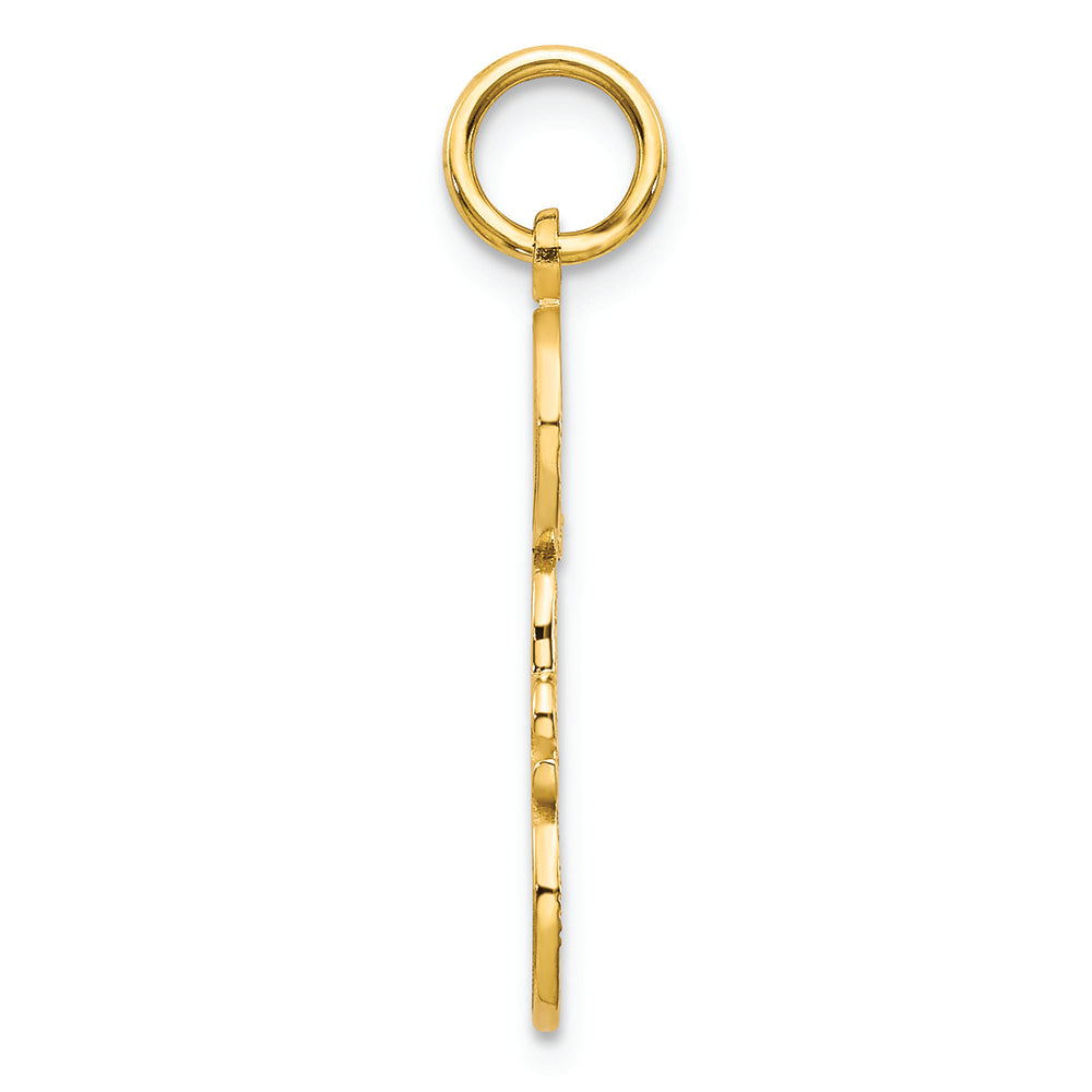 FJC Finejewelers 14k Yellow Gold Dad Charm