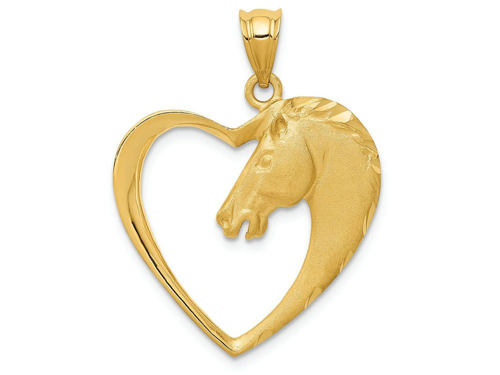 FJC Finejewelers 14k Yellow Gold Horse Charm