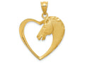 FJC Finejewelers 14k Yellow Gold Horse Charm