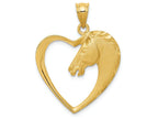 FJC Finejewelers 14k Yellow Gold Horse Charm