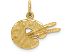 FJC Finejewelers 14k Yellow Gold Artist Palette Charm