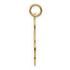 FJC Finejewelers 14k Yellow Gold Treble Clef Charm