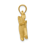FJC Finejewelers 14k Yellow Gold Elephant Charm