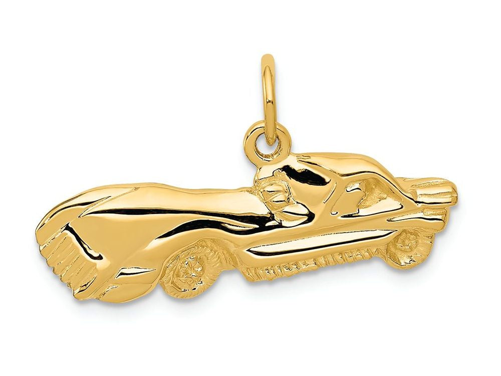FJC Finejewelers 14k Yellow Gold Sports Car Charm