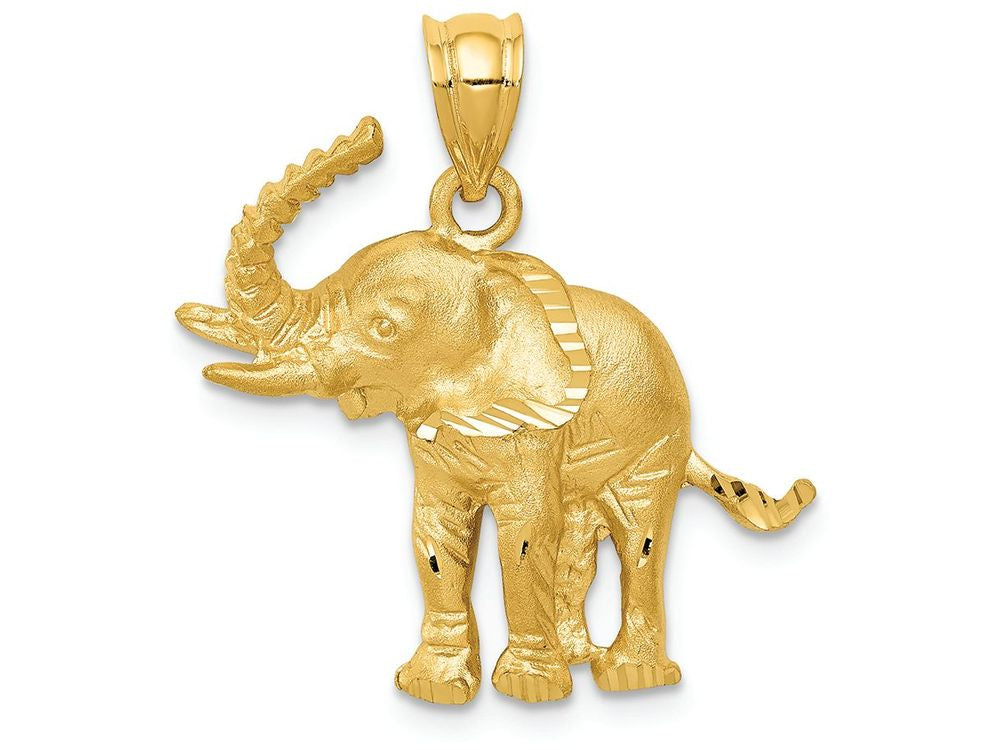 FJC Finejewelers 14k Yellow Gold Elephant Charm
