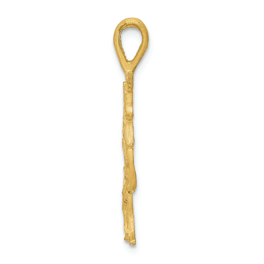 FJC Finejewelers 14k Yellow Gold Unicorn Charm