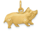 FJC Finejewelers 14k Yellow Gold Pig Charm