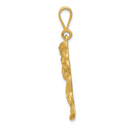 FJC Finejewelers 14k Yellow Gold Satindc Wrestling Charm